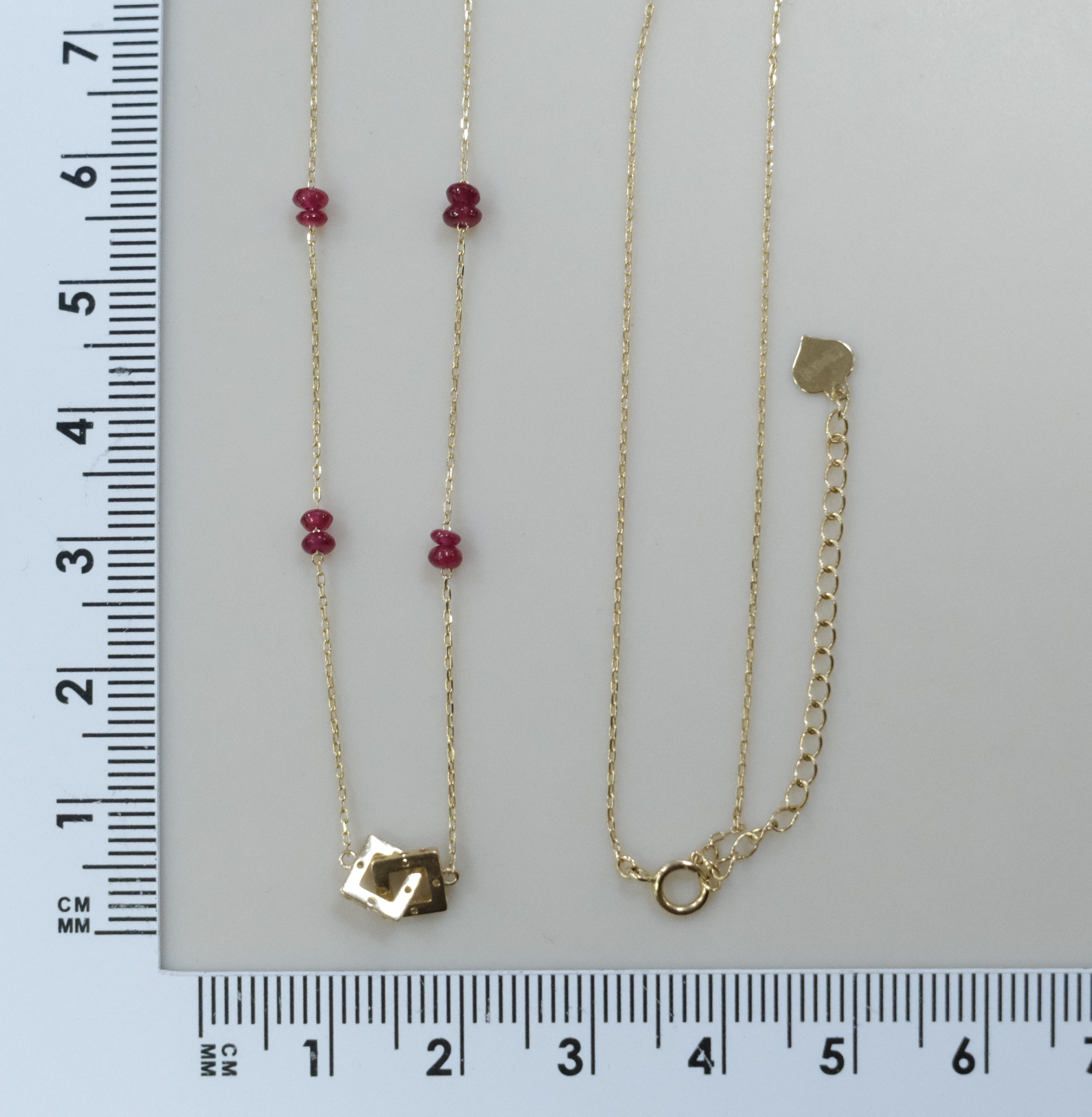 10711-000222 Колье (Au 585)